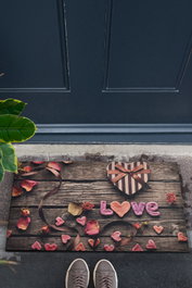 Conceptum Felpudo Romantic Multicolor 40 x 60 cm